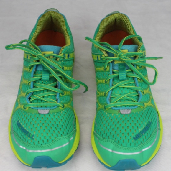 green merrell shoes